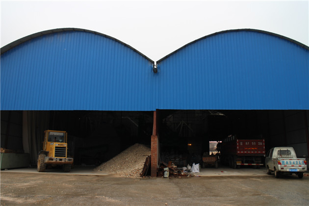 長(zhǎng)石車(chē)間一角